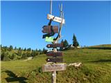 Kranjski Rak  - Kapela Marije Snežne (Velika planina)